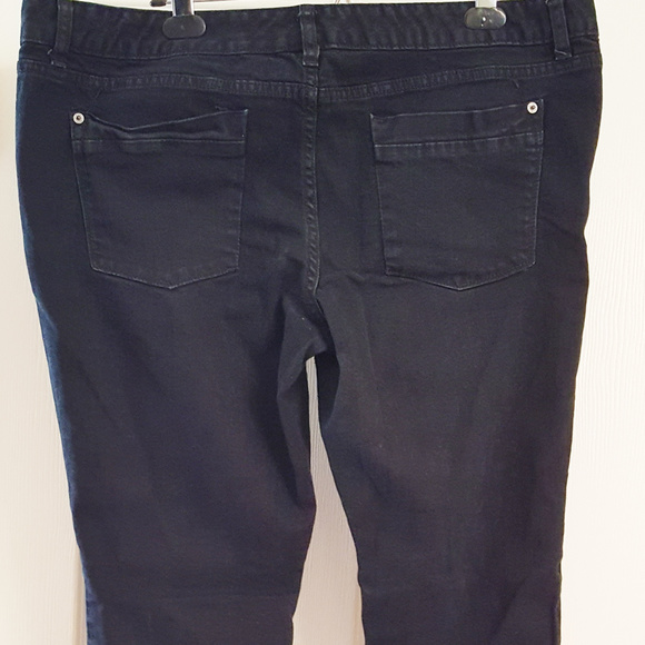 MOSSIMO Black Denim Jeans Skinny Premium 16R - Picture 4 of 4